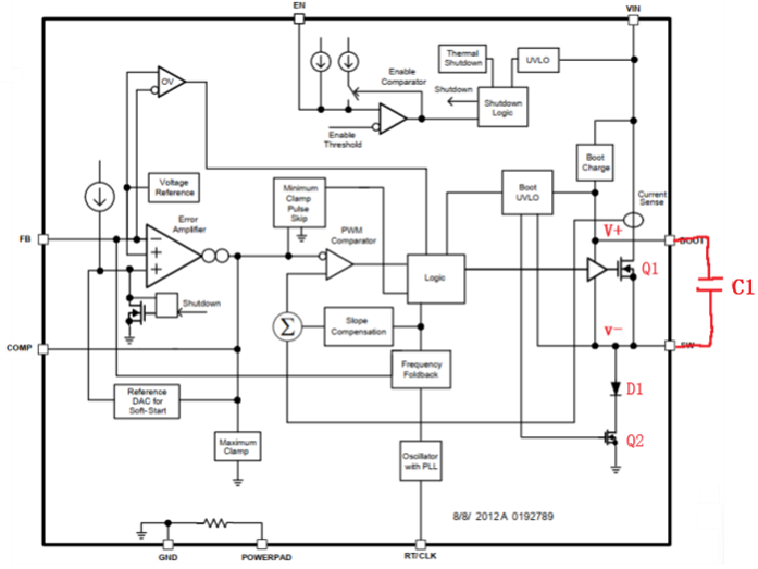 Buck chip internal structure diagram