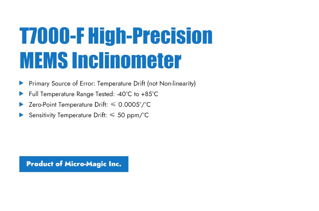 Método de teste de ciclagem em temperatura total para inclinômetros MEMS